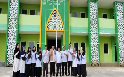 Kunjungan Kepala Bidang Madrasah Kanwil Prov. Sulawesi Tengah
